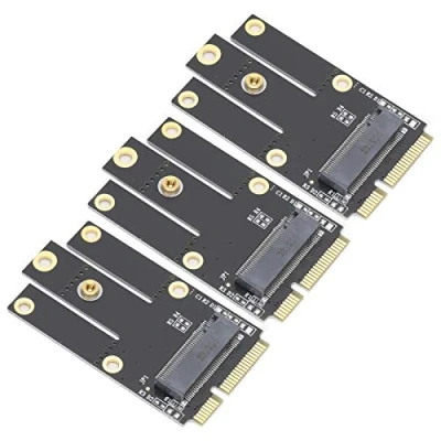 Afbeelding van 3 STKS M.2 NGFF naar mini PCI E draadloze netwerkadapterkaart, draagbare converter voor wifi, compatibel met Bluetooth netwerkkaart 3160NGW 8260NGW AX200NGW ect.