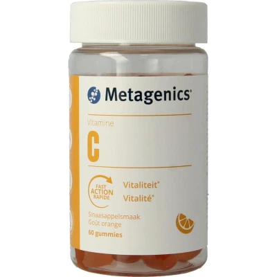 Afbeelding van Metagenics Vitamine C 80mg NF 60 gummies