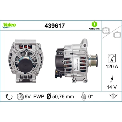 Afbeelding van Valeo Alternator/Dynamo 439617