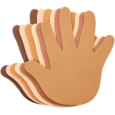Afbeelding van Baker Ross FX243 Huidskleurige Foam Hand Uitsparingen Pak van 30, Kunst en Knutselen Voor Kinderen, Kunstbenodigdheden Knutselmaterialen