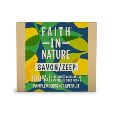 Afbeelding van Faith In Nature Grapefruit Handmade Soap 100GR