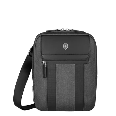 Afbeelding van Victorinox Architecture Urban2 Crossbody Bag melange grey/black Herentas