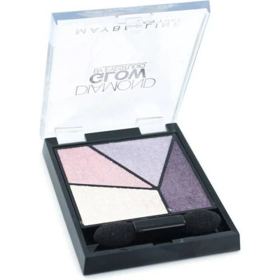 Afbeelding van Maybelline Eyestudio Quads Diamond Glow Oogschaduw 1 Purple Drama