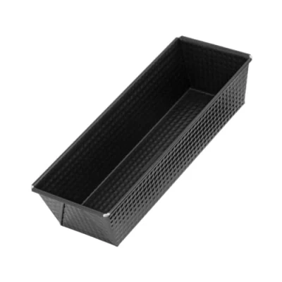 Afbeelding van Zenker bakvorm brood 30 cm, een rechthoekige bakvorm/ broodbakvorm met Teflon anti aanbaklaag, koningsbakvorm voor sappig en cakes (Kleur: zwart), Aantal: 1