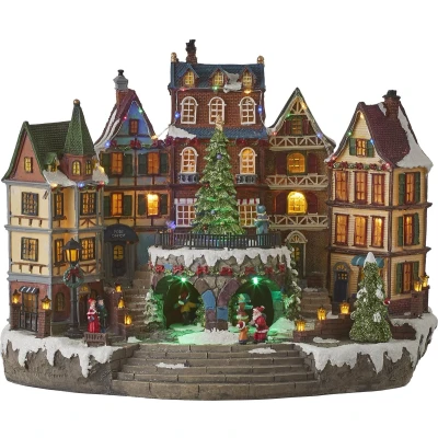 Afbeelding van Luville Village Scenery Christmas Tree Adapter Included