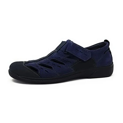 Afbeelding van Rohde slipper heren 1235, grootte:47, kleur:Blauw