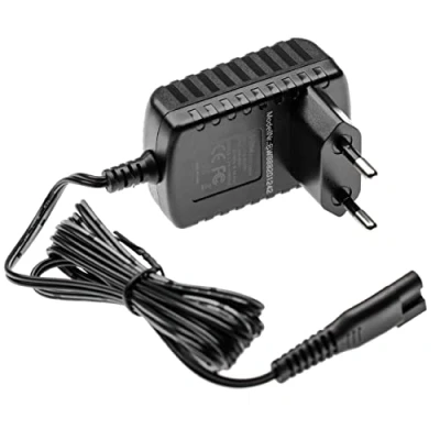 Afbeelding van vhbw AC adapter compatibel met Panasonic ER 230 (ER230), 2301 (ER2301), 507 (ER507) scheerapparaat