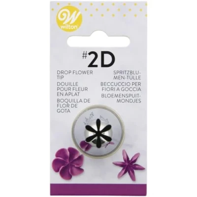 Afbeelding van Wilton Grote druppel bloem piping tip #2D