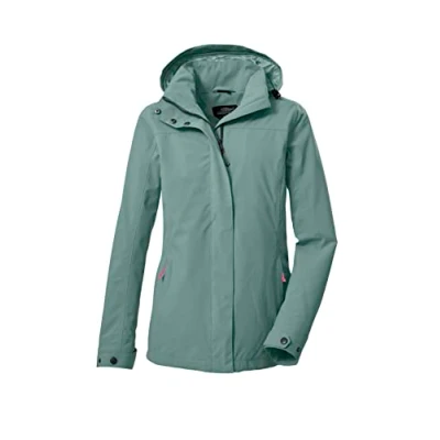 Afbeelding van killtec Women&#039;s Functioneel jack/outdoorjack met afritsbare capuchon KOS 92 WMN JCKT, pistachio, 40, 39145 000