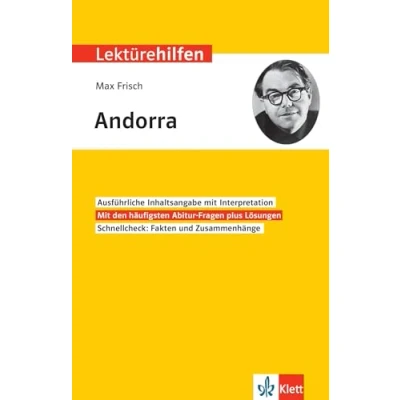 Afbeelding van Lektürehilfen Max Frisch, Andorra