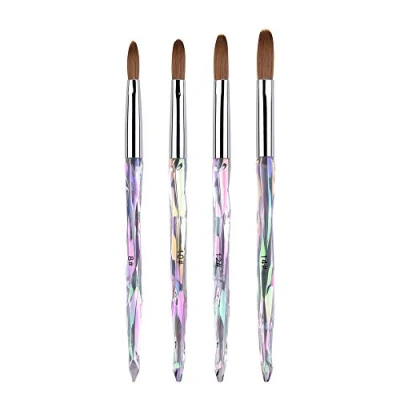 Afbeelding van Alexnailart Nagelborstel Set Symfonie Handvat Acryl Borstel Nail Schilderen Pen Manicure Ontwerp Tool (Set 02)