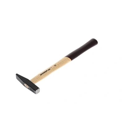 Afbeelding van GEDORE Red slotenmaker hamer met houten handvat, 100 g hoofdgewicht, essensteel, gereedschap, gesmeed, R9210004