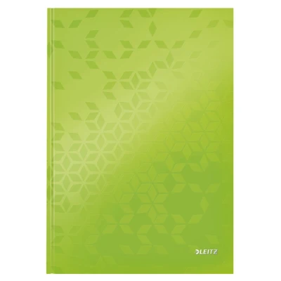 Afbeelding van Notitieboek Leitz WOW A4 160blz 90gr lijn groen