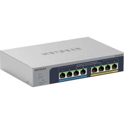 Afbeelding van NETGEAR MS108TUP Unmanaged L2 2.5G Ethernet (100/1000/2500) Power over (PoE) Grijs