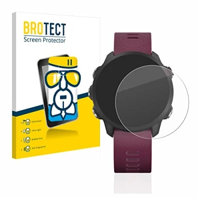 Afbeelding van BROTECT Screenprotector voor Garmin Forerunner 245 / Music 45 Folie Beschermfolie Beschermglas transparant