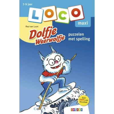 Afbeelding van Loco Dolfje Weerwolfje puzzelen met spelling (maxi)