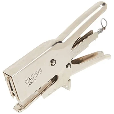 Afbeelding van Rapesco 1169 HD 73 Heavy Duty niettang, gebruikt type 73/6 12 mm nietjes, zilver