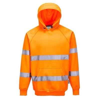 Afbeelding van Hi Vis Sweatshirt met capuchon maat 3 XL, Orange