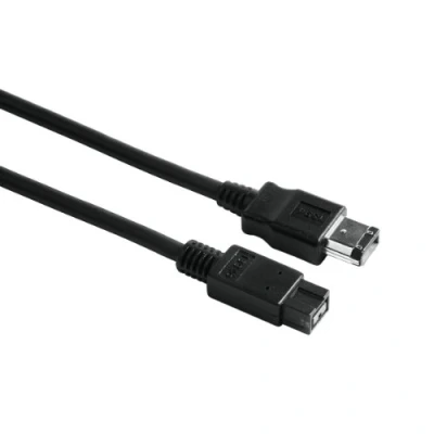 Afbeelding van Hama Firewire kabel 6POL 9POL IEEE 1394B 2m