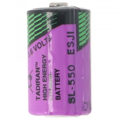 Afbeelding van Tadiran LTC SL 550 / S, fabricage nr.: 1110550100, lithium thionylchloride batterij 1 2AA