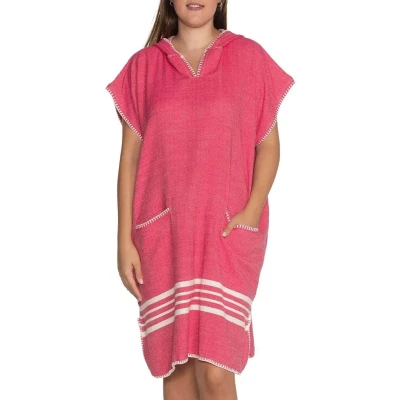 Afbeelding van Strandponcho Sultan Fuchsia van Lalay