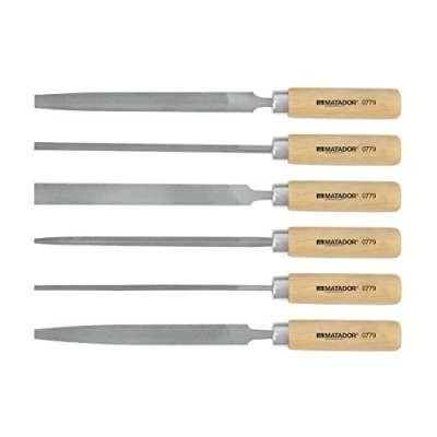 Afbeelding van MATADOR 0779 0001 vijlenset, 6 delig, 150 mm