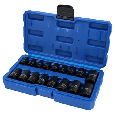 Afbeelding van E Star bus Torx Impact E5 E24 3/8 inch en 1/2 Drive 17 stuks