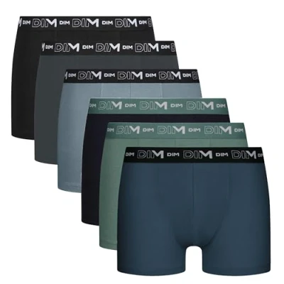 Afbeelding van Dim Boxershorts voor heren, katoen, stretch, ademend, optimale grip, 6 stuks, Noordse partij, L