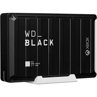 Afbeelding van WD_BLACK D10 Game Drive for Xbox Opslag voor consolegames 12 TB (snelheden tot 250 MB/s, 1 Maand Pass Ultimate, 7200 tpm en actieve koeltechnologie) Zwart