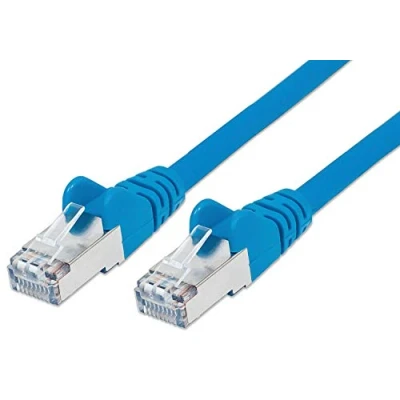 Afbeelding van PremiumCord patchkabel CAT6a S FTP, RJ45 RJ45, AWG 26/7 7m 5 m blauw