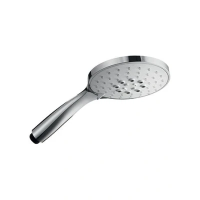 Afbeelding van HotBath Mate handdouche met 3 standen 23cm 13cm ABS kunststof waterbesparend nikkel Geborsteld