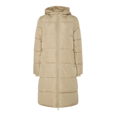 Afbeelding van PIECES Gewatteerde damesjas PCBEE, silver mink, L