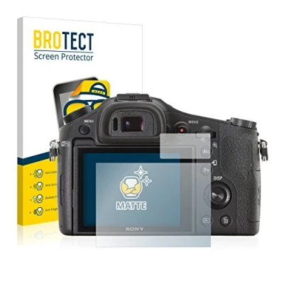 Afbeelding van BROTECT (2 Stuks) Antireflecterende Beschermfolie voor Sony Cyber Shot DSC RX10 Anti Glare Screen Protector, Mat, Ontspiegelend