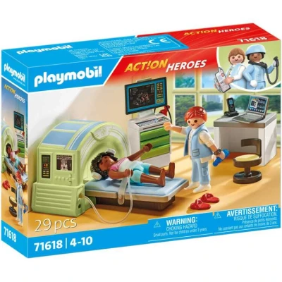 Afbeelding van PLAYMOBIL Action Heroes MRI met patiënt