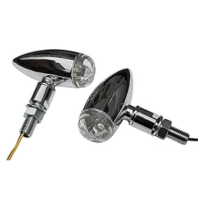 Afbeelding van HIGHSIDER LED indicatoren MICRO BULLET (Chrome)
