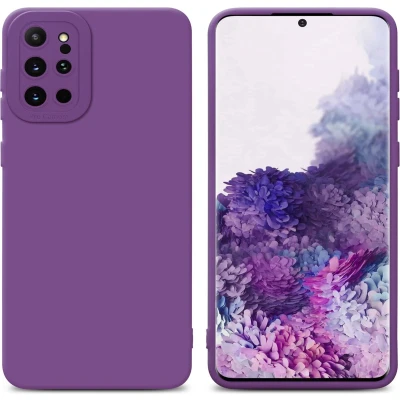 Afbeelding van Cadorabo Hoesje geschikt voor Samsung Galaxy S20 PLUS in FLUID MAT PAARS Beschermhoes TPU silicone Cover Case