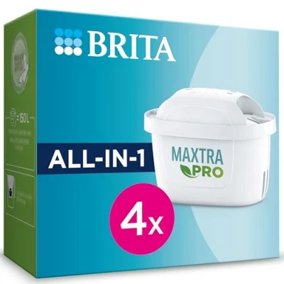 Afbeelding van Brita Maxtra Pro All In 1 Waterfilterpatronen 4 Stuks