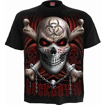 Afbeelding van Spiral Lockdown 2020 T Shirt Zwart, M