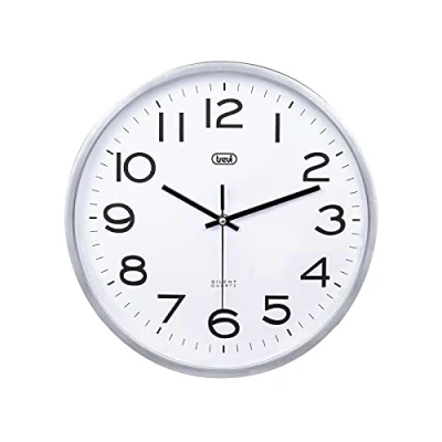 Afbeelding van Trevi OM 3505 S Kwartsklok Rond Wit
