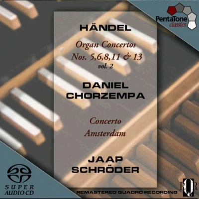 Afbeelding van Daniel Chorzempa, Jaap Schröder Händel: Organ Concertos Volume 2 (Super Audio CD)