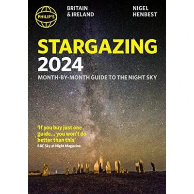 Afbeelding van Philip&#039;s Stargazing 2024 Month by Guide to the Night Sky Britain &amp; Ireland
