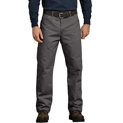 Afbeelding van Dickies Heren Straight Leg Jeanrelaxed &#039;8217 relaxed Fit Gerades Bein Duck Carpenter Jean, Leisteen, 38W / 30L