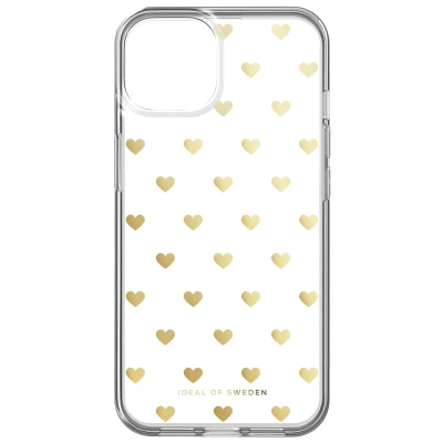 Afbeelding van Apple iPhone 14 Hoesje Kunststof iDeal of Sweden Hardcase/Backcover Goud Telefoonhoesje