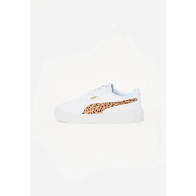 Afbeelding van Puma Carina 3.0 sneakers wit/zand/zwart