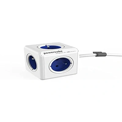 Afbeelding van Allocacoc PowerCube Extended Blauw 1,5 Meter (FR)