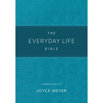 Afbeelding van The Everyday Life Bible Teal LeatherLuxe Power of God&#039;s Word for Living