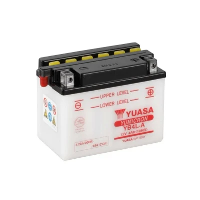 Afbeelding van YUASA conventionele Batterij zonder zuur pack YB4L A acid
