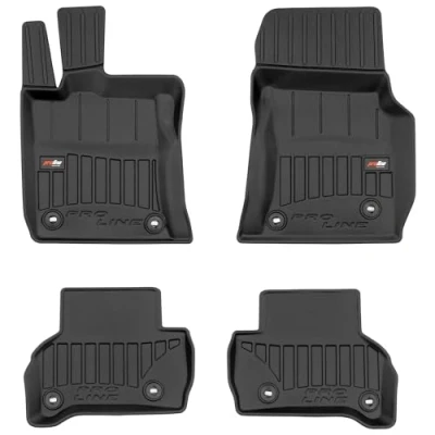 Afbeelding van M MOTOS Auto Vloermatten van rubber voor Jaguar XE vanaf 2015 Verbeter uw reiscomfort met Anti Slip Mat Car 3D alle weersomstandigheden, bescherming tegen vuil