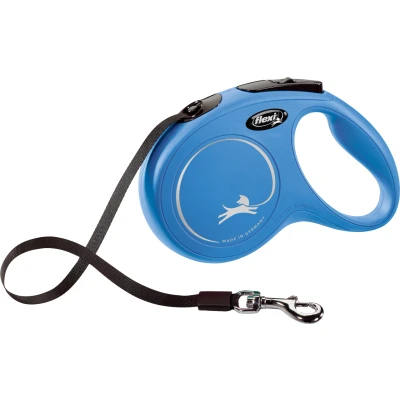 Afbeelding van Flexi Rollijn Classic Tape Blauw M 5 MTR (385751)