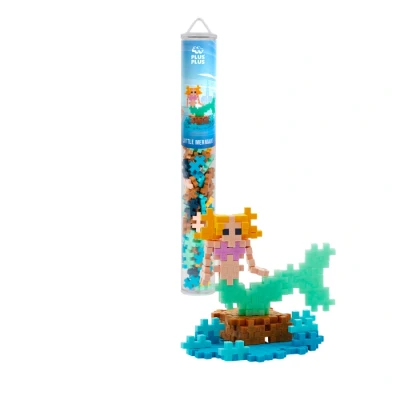 Afbeelding van Plus Kleine Zeemeermin Tube Constructiespeelgoed Set Met Bouwstenen 100 Delige Bouwset Bouwspeelgoed Vanaf 3 Jaar